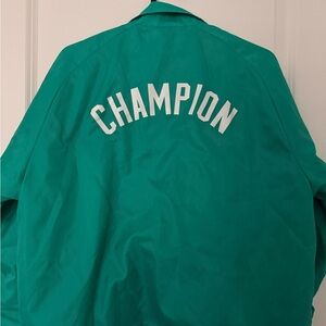 Champion Men's Teal Coach’s Jacket